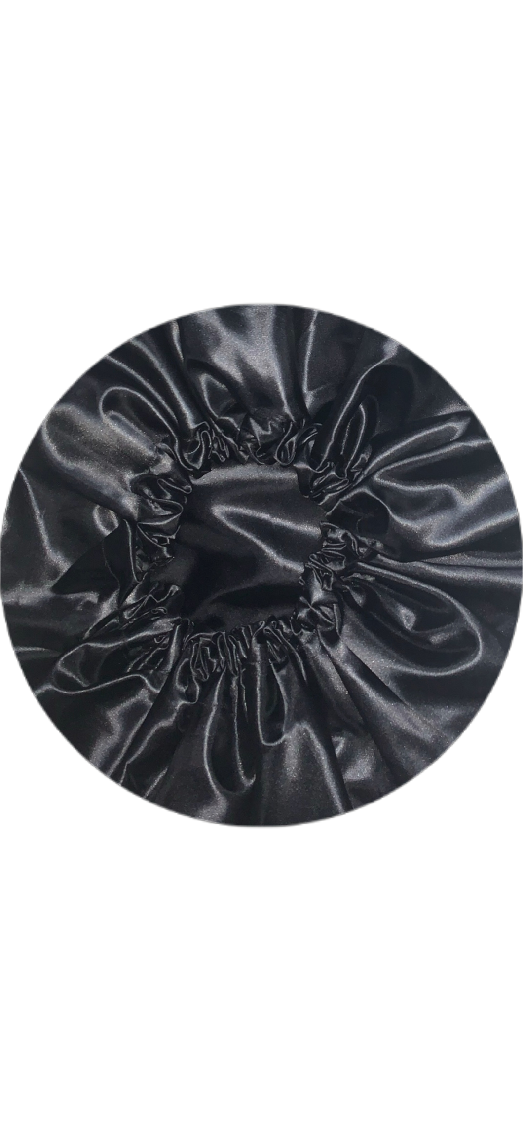 Black SBB Satin Bonnet
