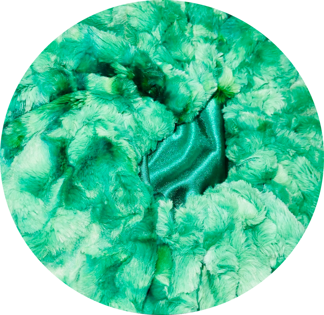 Light Marble Green SBB Fur Bonnet